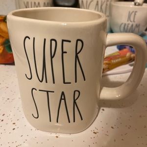 Rae Dunn SUPER STAR double sided mug